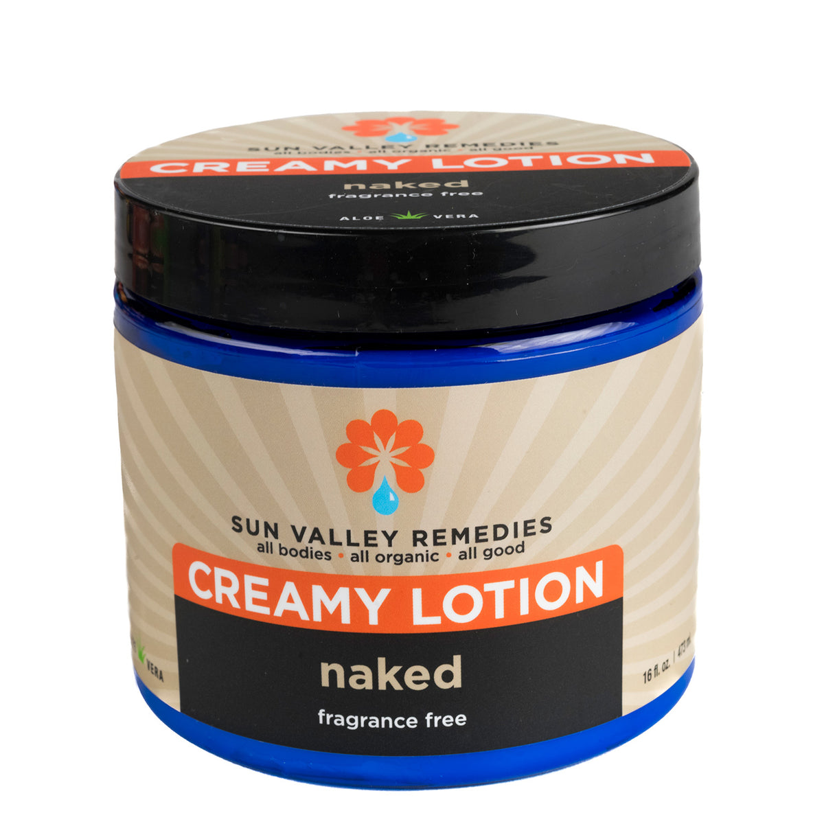 Naked - Creamy Lotion – Sun Valley Remedies